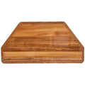 Marquis Boat Table Top 7226078 - 61 1/2 X 31 Inch Glossy Brown Wood