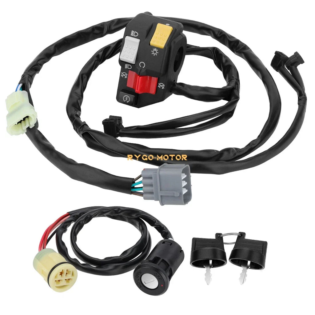 Left Handlebar Kill Switch & Key Switch for Honda Rancher 350 (2006)
