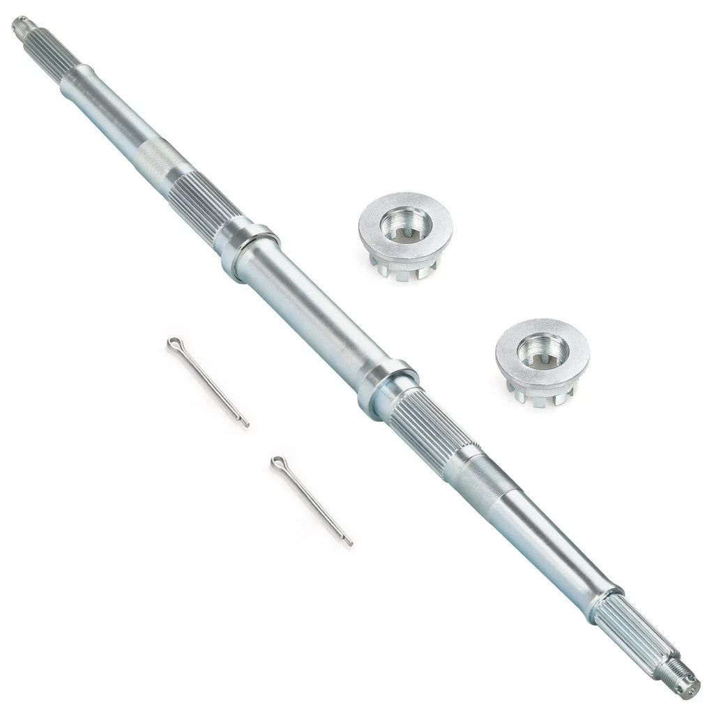 Rear Axle Shaft w/ Wheel Nuts Pins for Honda FourTrax 300 TRX300FW (1993–2000)
