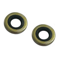 2Pcs Drive Shaft Oil Seal for Johnson Evinrude 20-35 HP 0321928 0777555 GLM86200