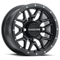 Raceline Krank Wheel 14x7 4/110 5+2 Black - ATV/UTV Fitment 2015-2017