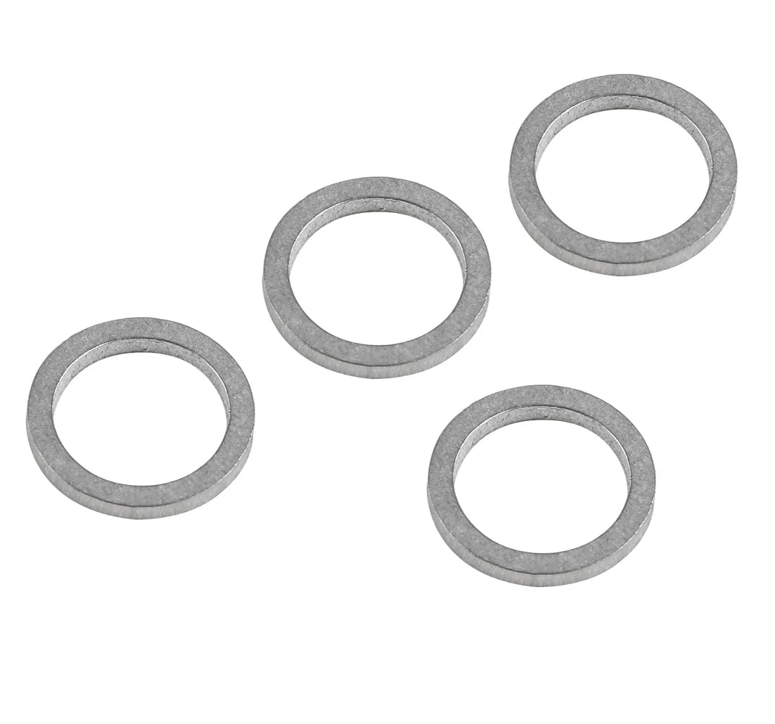 4-Pack Oil Drain Screw Gasket for Yamaha Outboard 4-Stroke (90430-14M09-00, 90430-14228)