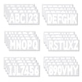 Set of 4 Waterproof Anti-Scratch 3" Marine Boat Stickers for Yachts