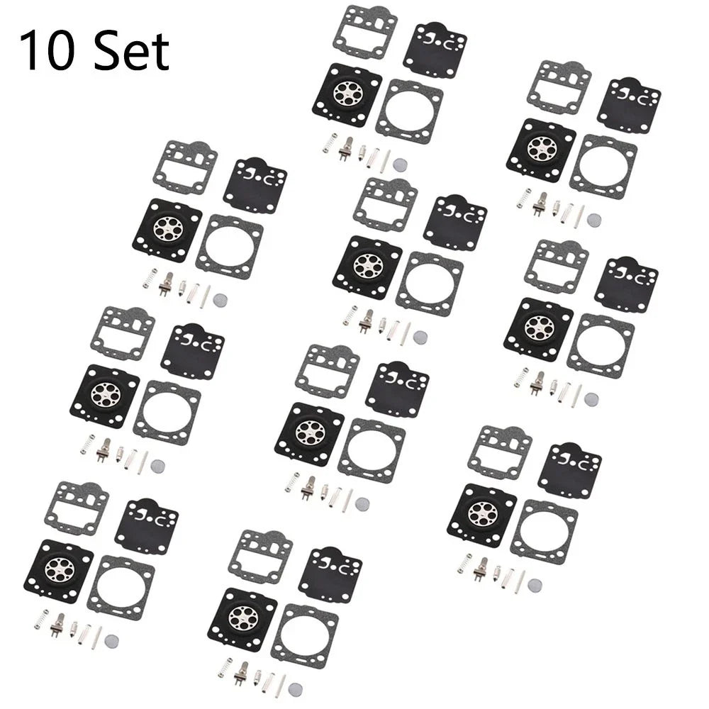 Set of 10 Carburetor Diaphragm Kit for Husqvarna 235 236 240 435 (RB-149)