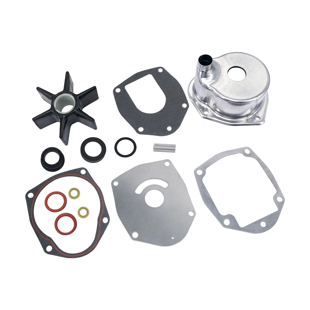 Water Pump Impeller Kit for Mercury 40 45 50 60 65 70 75 HP Outboard 46-817275A5