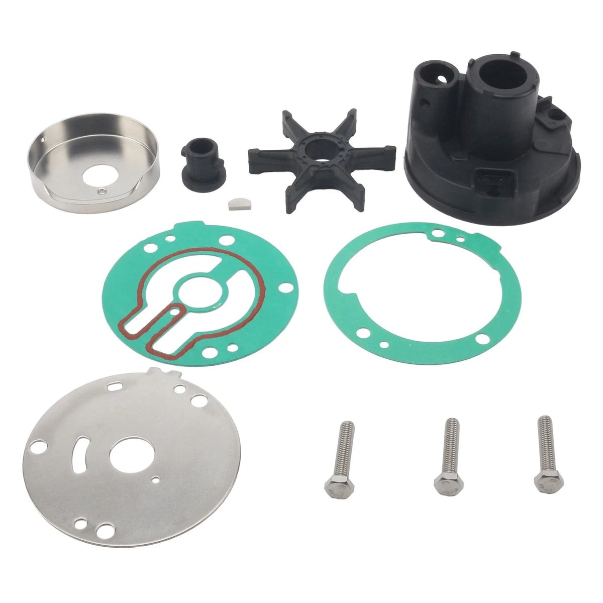Water Pump Impeller Repair Kit for Yamaha Outboard (689-W0078-05, 689-W0078-A4)