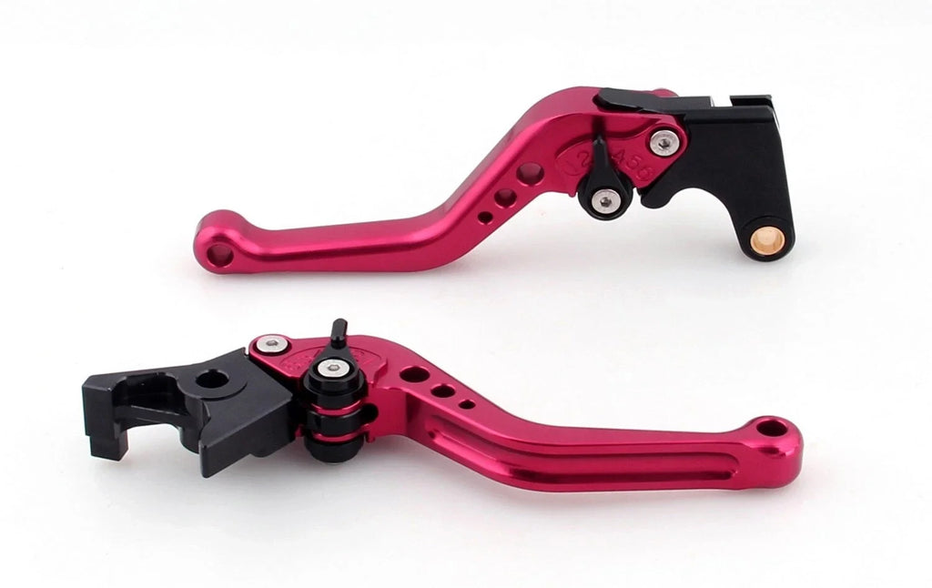 Short Brake Clutch Levers for Honda CBR500R (2013–2014) Red