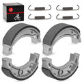 2 Brake Shoes Kit for Yamaha Riva 80 CV80 RT100 TT125RM TTR125 (1980–1999)
