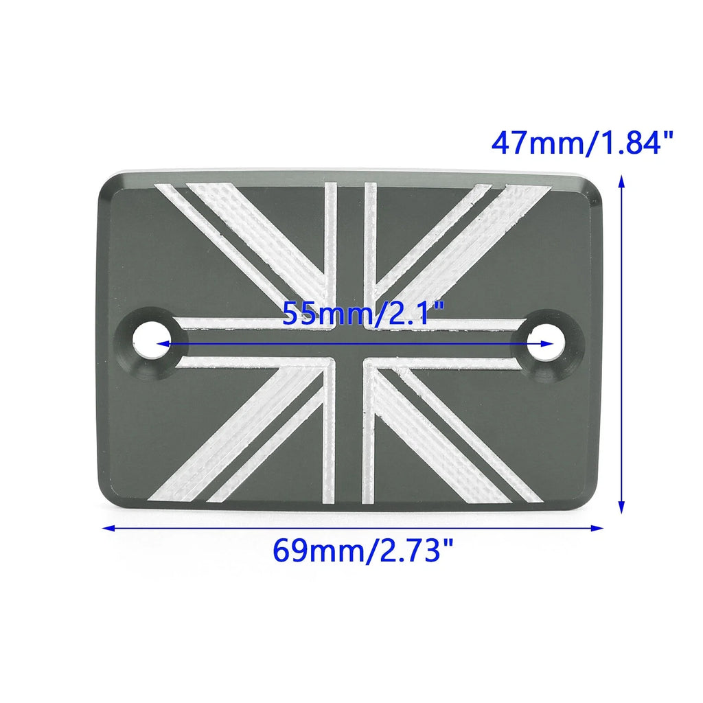 Titan-color Front Brake Reservoir Cap for Tiger 660 800 1200 Explorer (2012–2021)