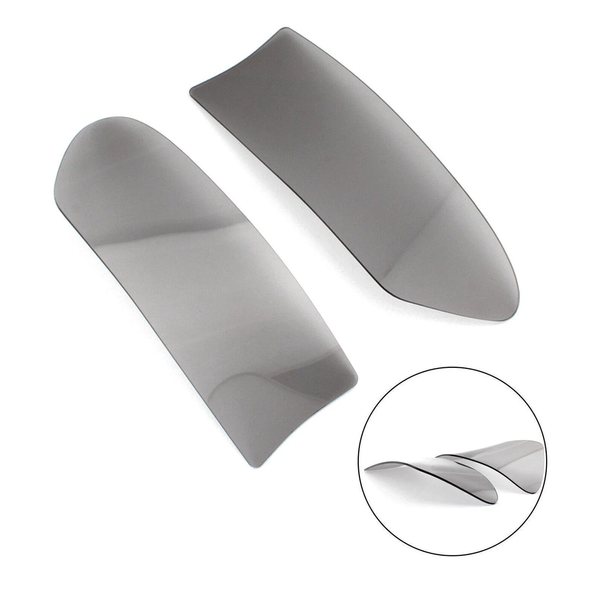 Front Headlight Lens Protection Cover Smoke for Honda CBR 600RR (2013–2018) T9