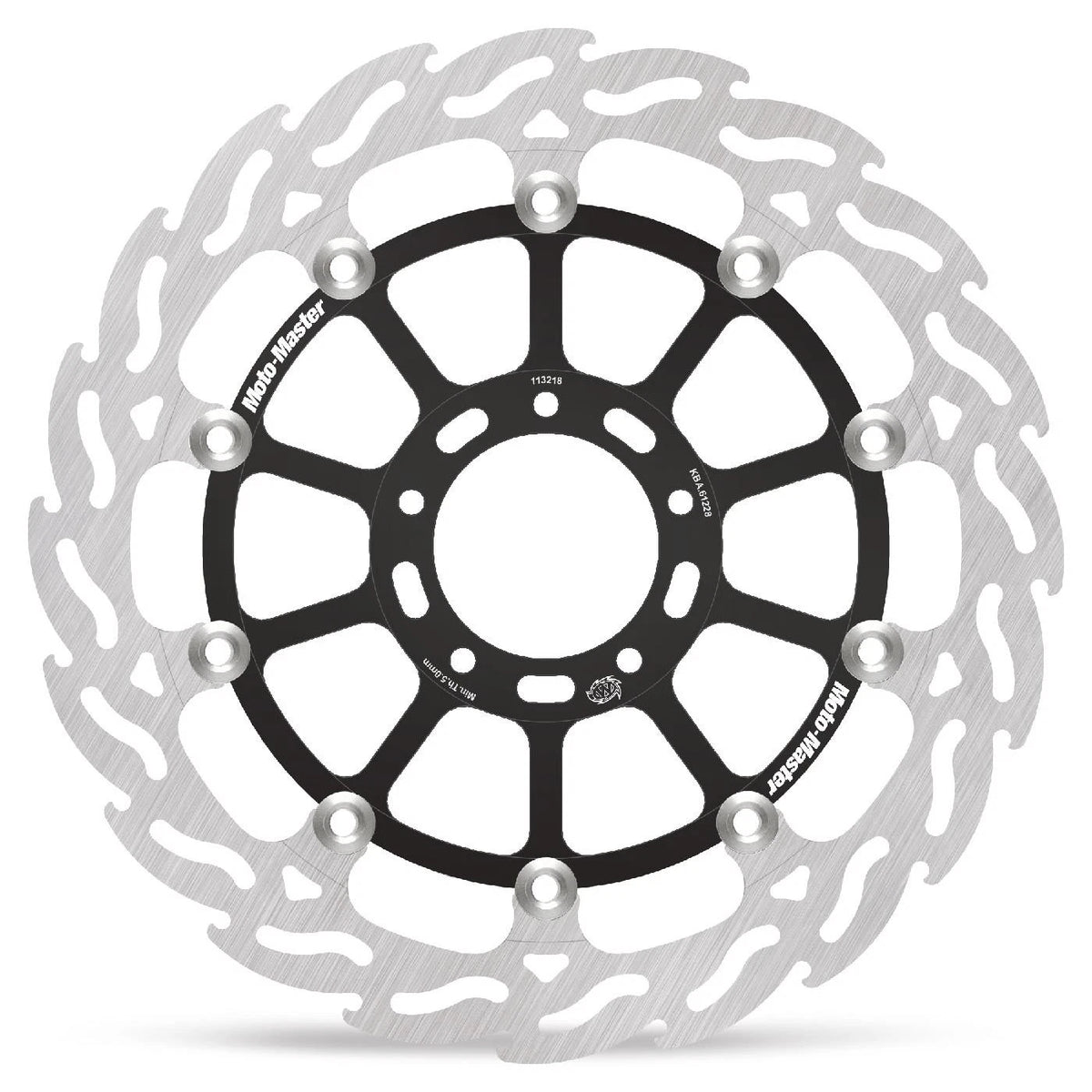 Moto Master Front Flame Brake Disc Racing for Ducati Multistrada 1260 S 2018-20