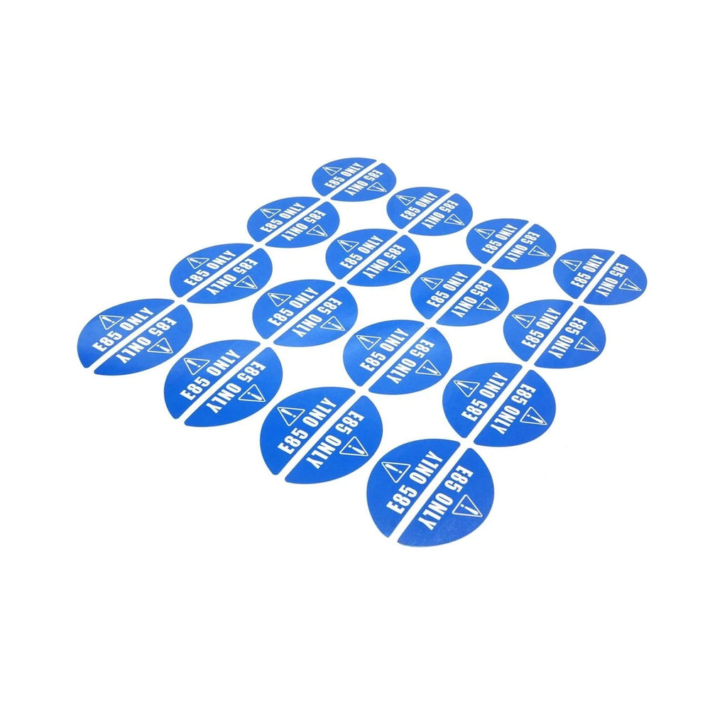 E85 Sticker for Gas Cap - Fleet Vehicles (2010–2023)