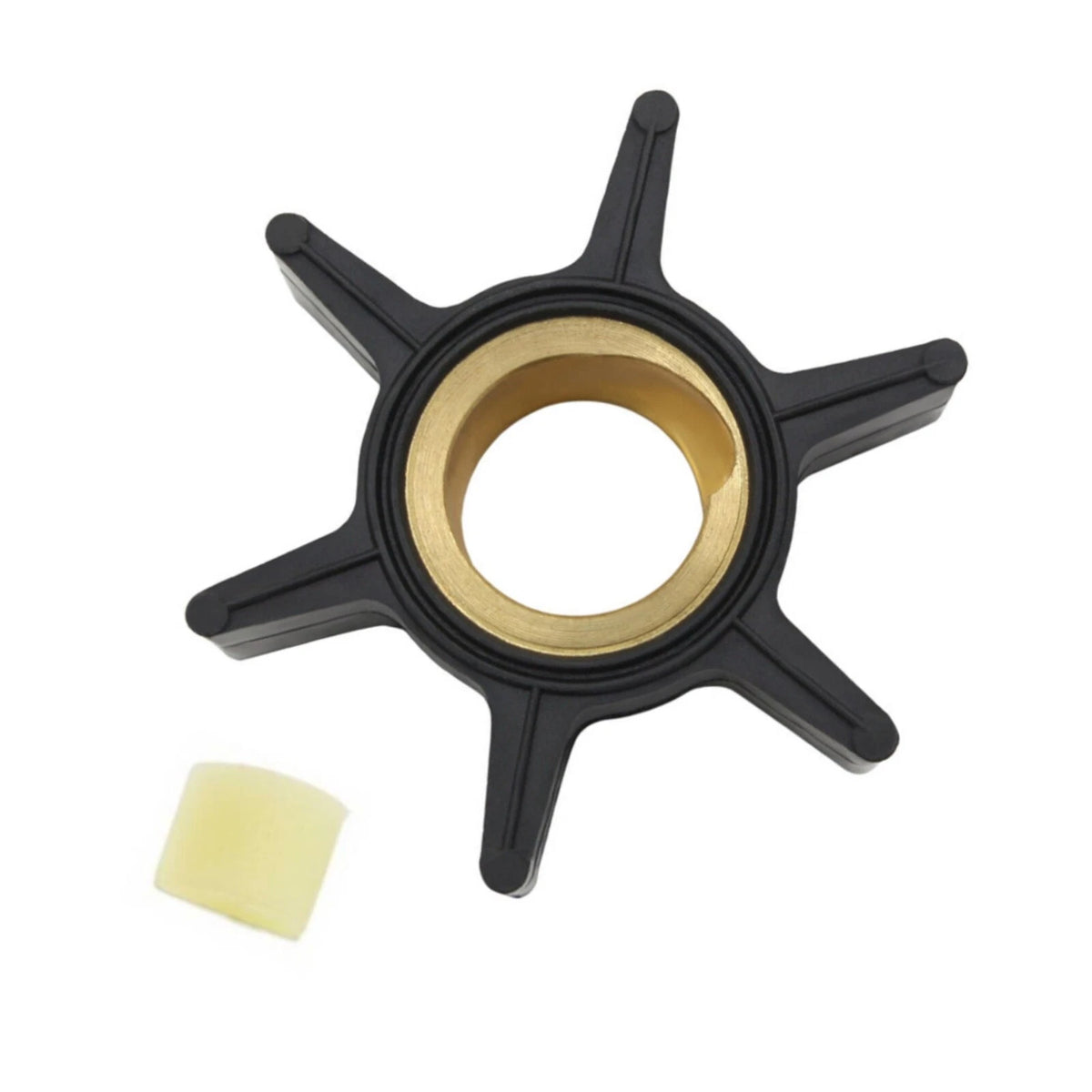 Water Pump Impeller with Key 395289 for Johnson Evinrude 20 25 28 30 35 HP 2 Stroke