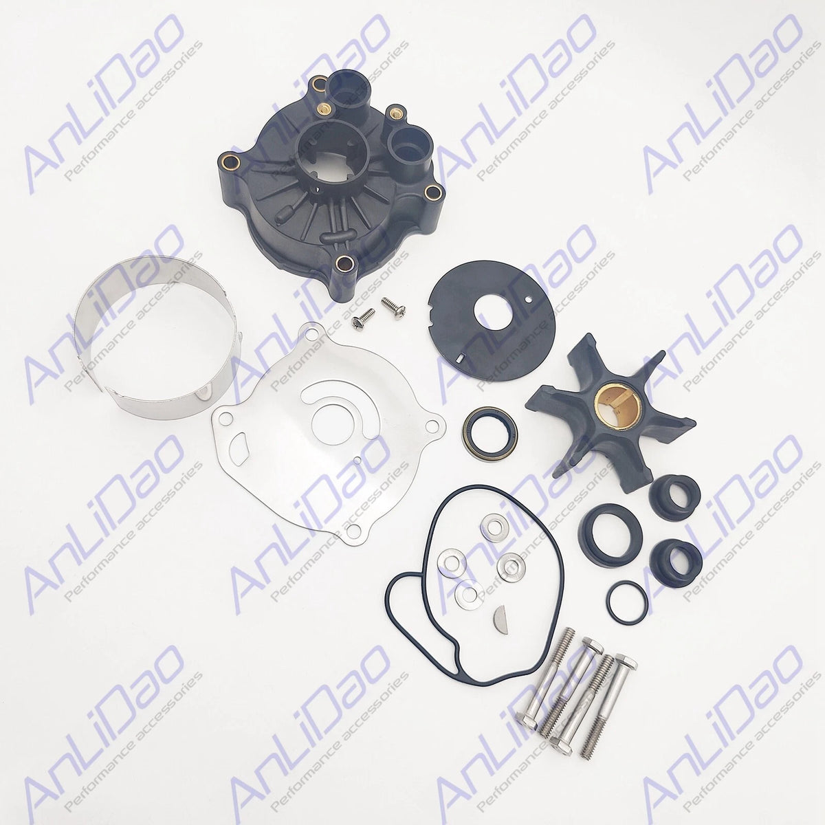 Johnson Evinrude Water Pump Impeller Kit 36MM Center Shaft Hole 439140 77780