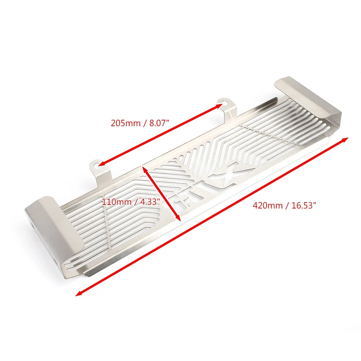 Stainless Steel Radiator Guard for Yamaha XJR 1300 (1998–2008) Silver MB