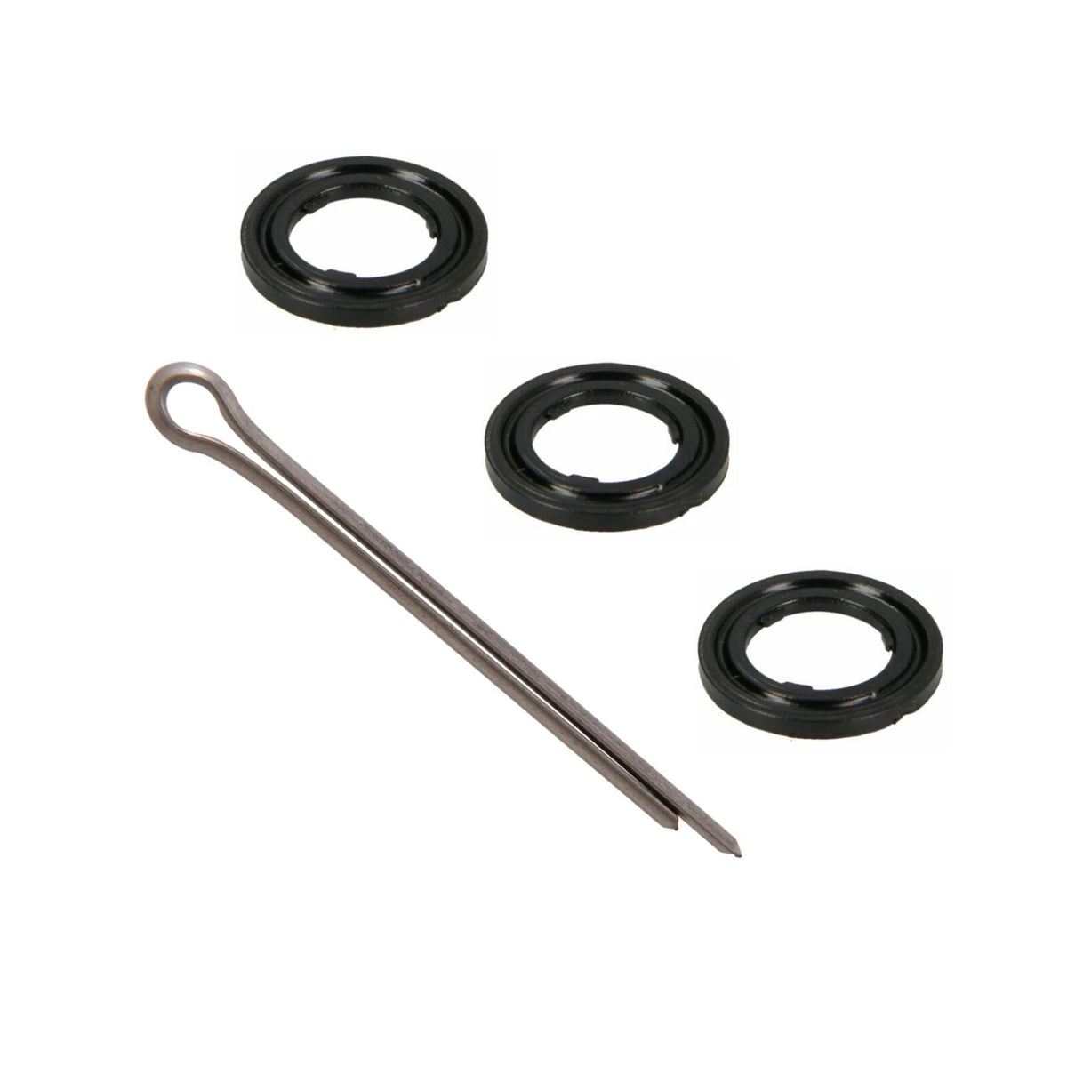 Suzuki Outboard Gear Oil Drain Plug Gaskets 09168-10022 with Cotter Pin 09204-03001