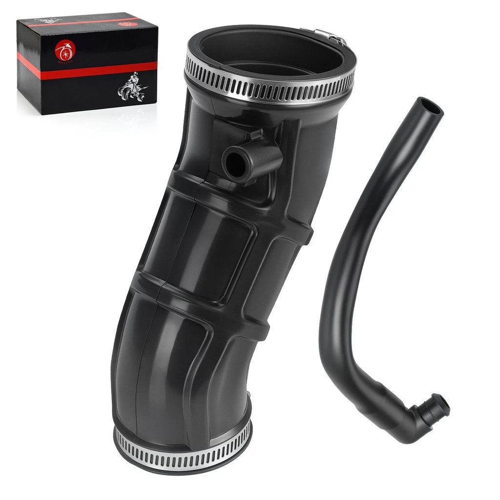 Left Intake Tube & Elbow Pipe for Yamaha Raptor 660R (2001–2005) 5LP-14453-00-00