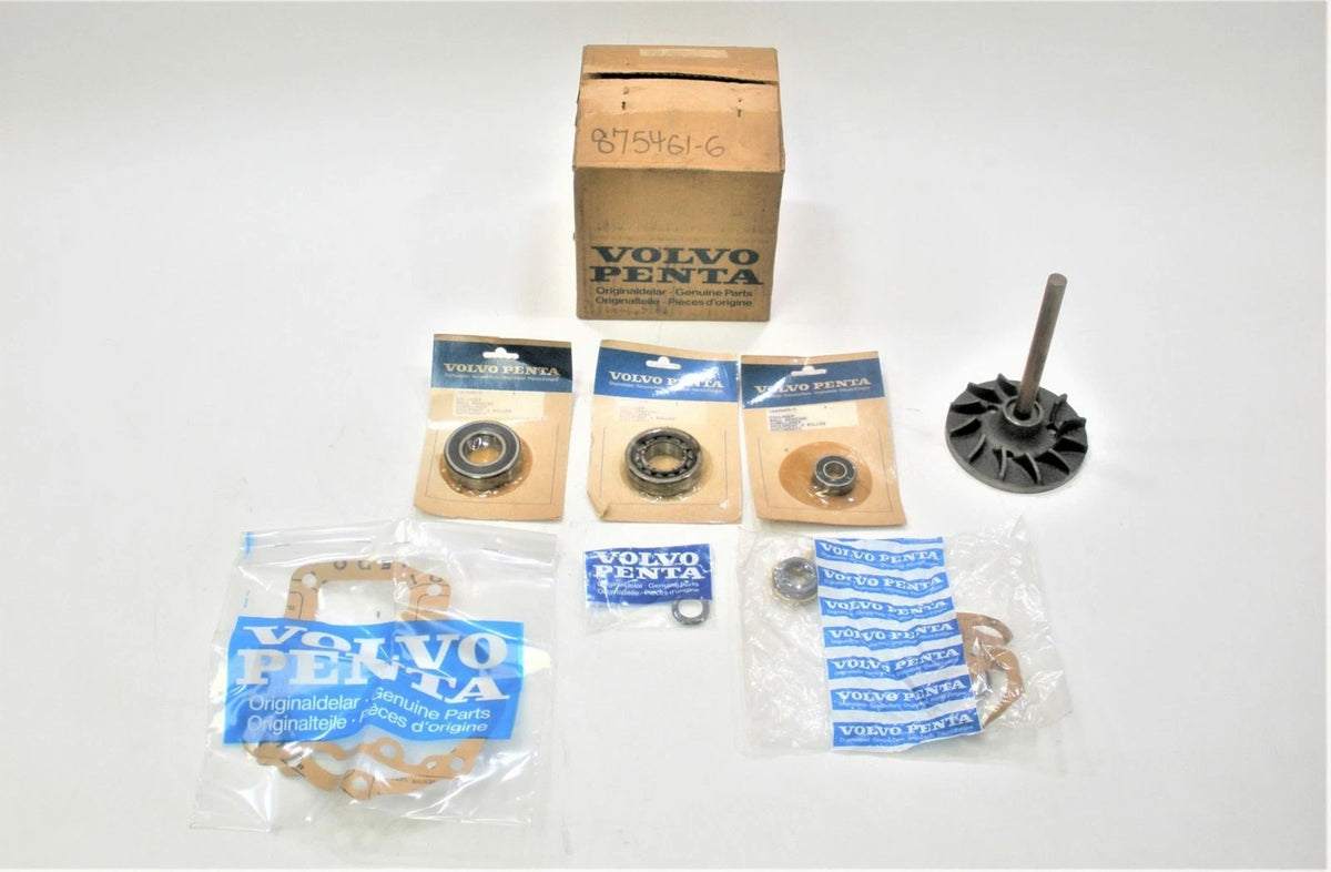 Volvo Penta 875461-6 OEM Marine Diesel Circulating Water Pump Rebuild Kit