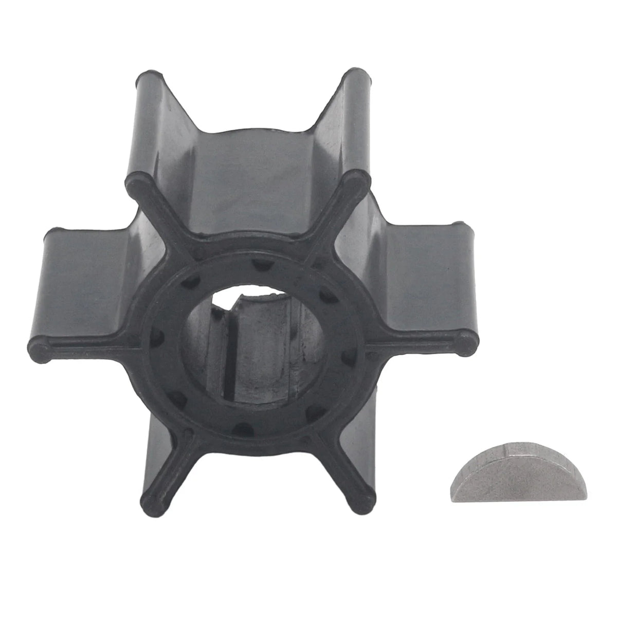 Water Pump Impeller & Key for Mercury 9.9 15 HP (2-Stroke) (47-84027T)