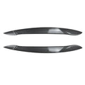 Pair Add-On Headlight Eye Lids for BMW X5 E70 (2008–2013) Carbon Fiber Look