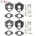 2X Carburetor Repair Rebuild Kit for B&S Models 190401 190402 190403