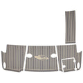 Chaparral Boat Swim Platform Mats 60.00277 - 267 SSX Gray - Tan (5Pc)