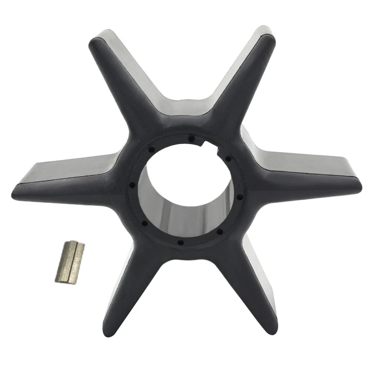 Water Pump Impeller with Key for Yamaha Outboard Motor (6AW-44352-00)