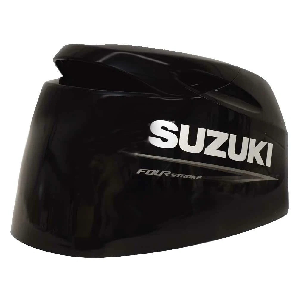 Suzuki Boat Outboard Motor Cowling 61401-87Y51-YA Y - FourStroke Black