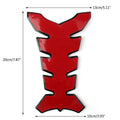 3D Rubber Tank Pad Protector for Honda CBR 600 F4i 954 1000 (2001–2007)