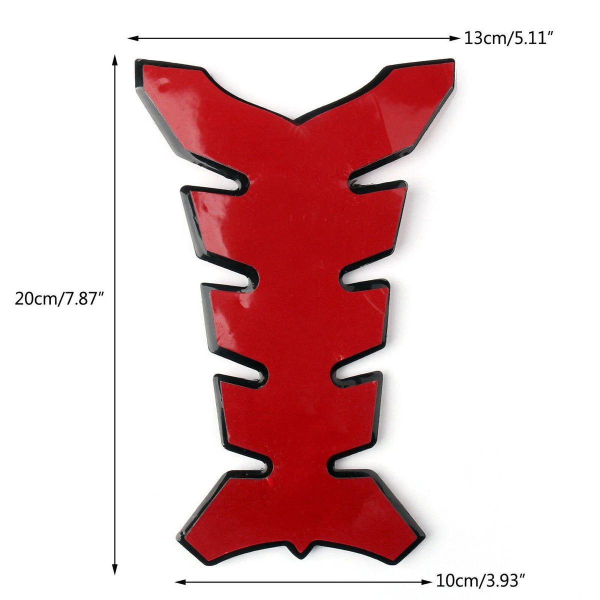 3D Rubber Tank Pad Protector for Honda CBR 600 F4i 954 1000 (2001–2007)