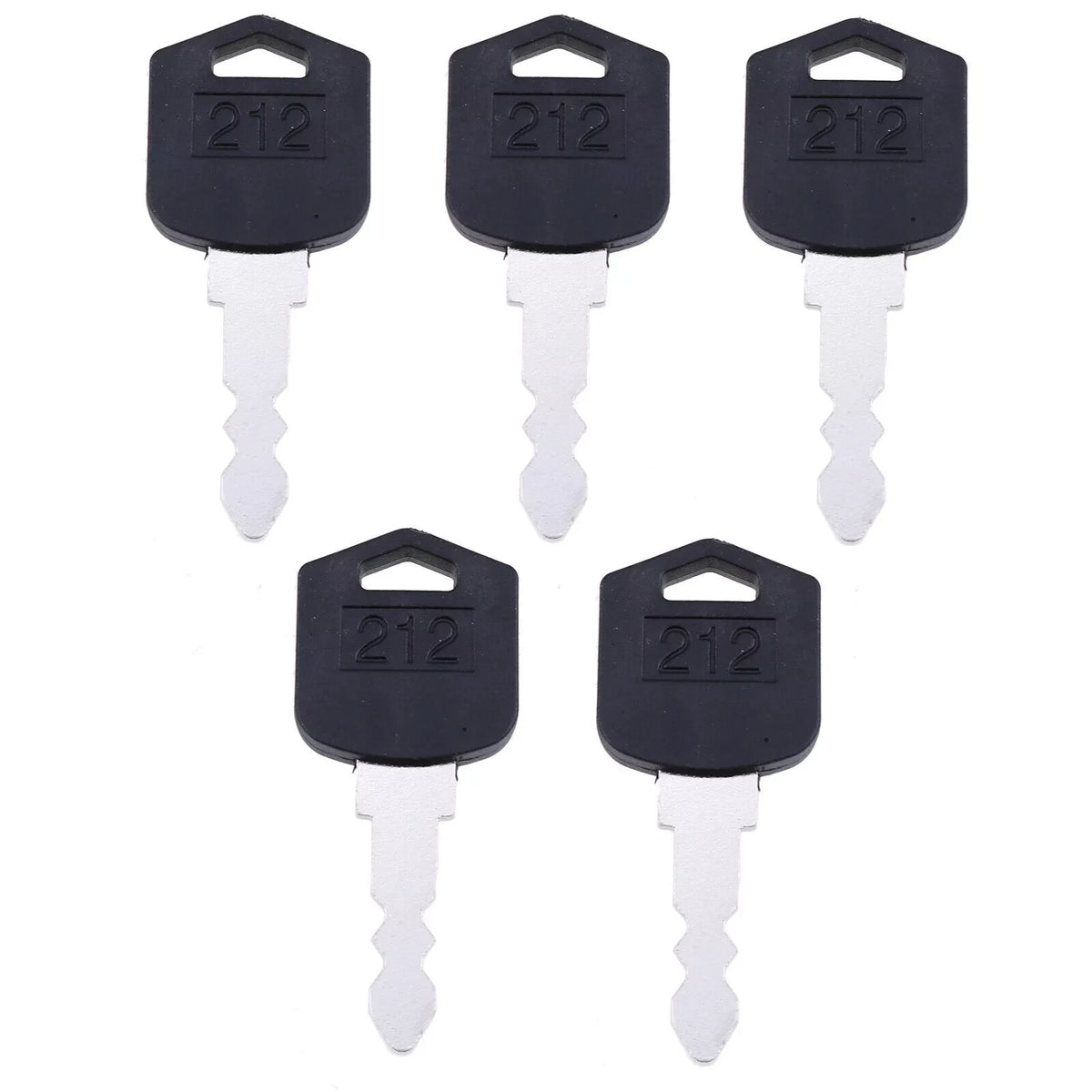 Ignition Keys 212 D554212 for Doosan Daewoo Forklift Skid Steer D25 G25 D35 G35