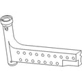 AR80192 RH Knee Extension Fits John Deere 4040 4050 4055 4230 4240 4250 +