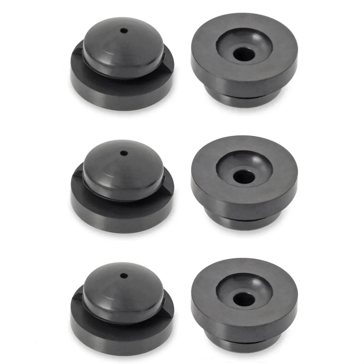 Set of 6 Front Fender Mounting Rubber Grommets for Honda TRX250R (1986–1989)