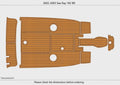 EVA Pads for Sea Ray 182 BR (2002) - Swim Platform Cockpit Flooring Mat