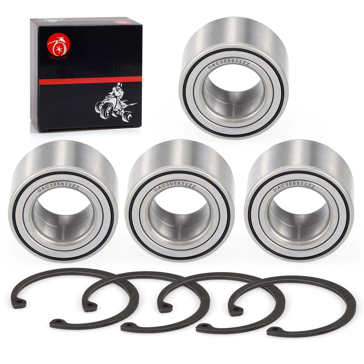 Heavy Duty Wheel Bearings for Yamaha Grizzly 660 700, Kodiak 450 700