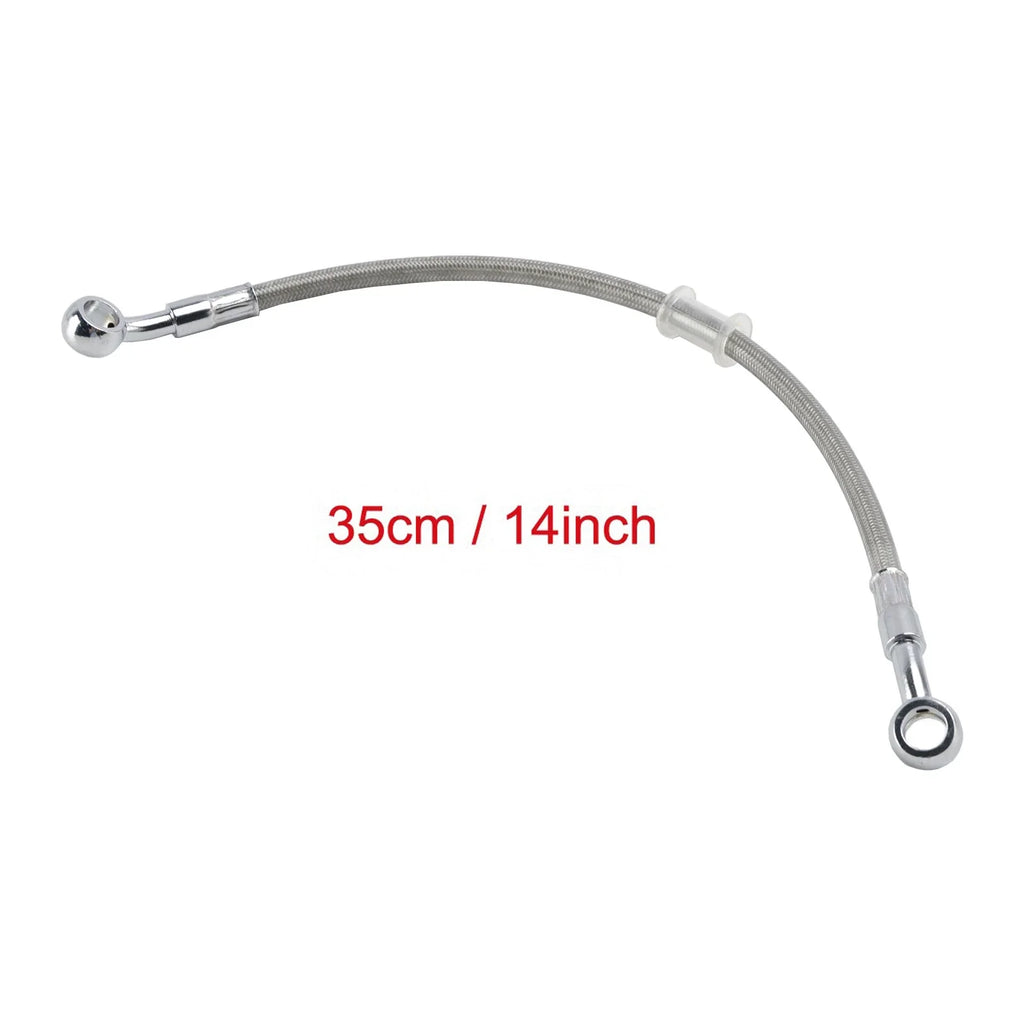 M10 Brake Oil Hose Line Banjo Fitting for (35cm/14")