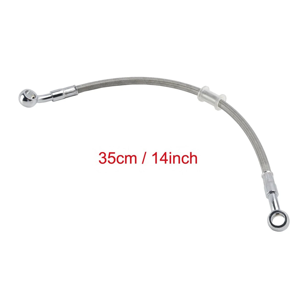 M10 Brake Oil Hose Line Banjo Fitting for (35cm/14")