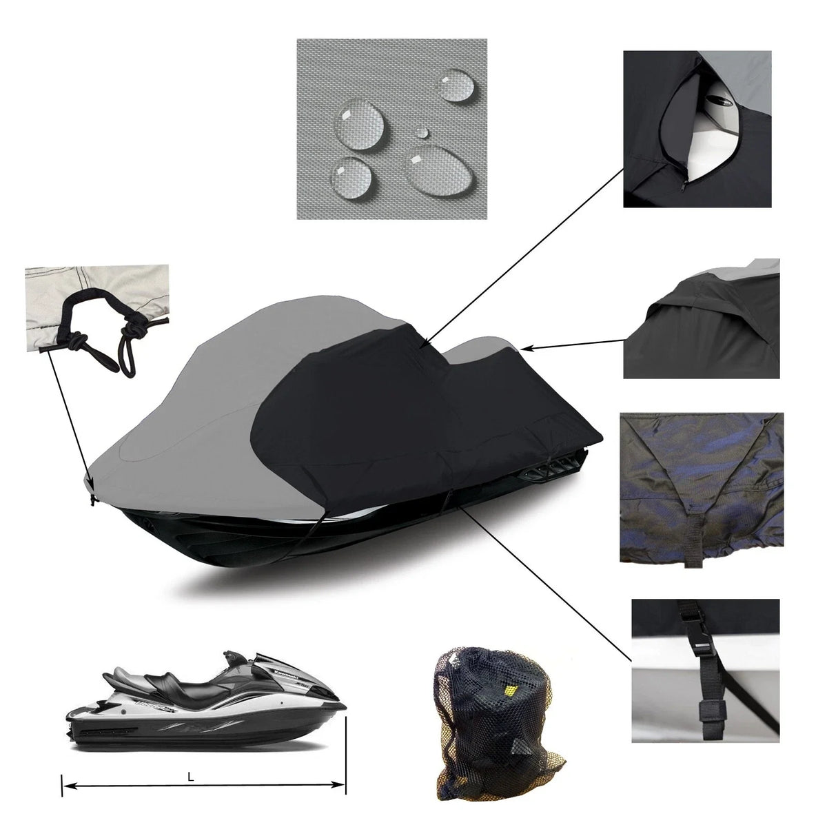 Storage Cover for Yamaha Jet Ski FX Cruiser HO (2004–2010)