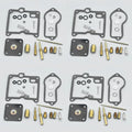 4X Carburetor Rebuild Kit for Yamaha TT250 (1980–1982) XT250 (1980–1983)