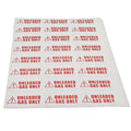 Unleaded Gas Only Stickers for Cars Motorcycles Outdoor Equipment