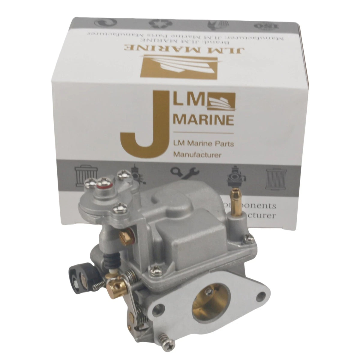 Carburetor Carb for 2002-2003 Yamaha 4-stroke 15HP F15 Outboard Engine Motors