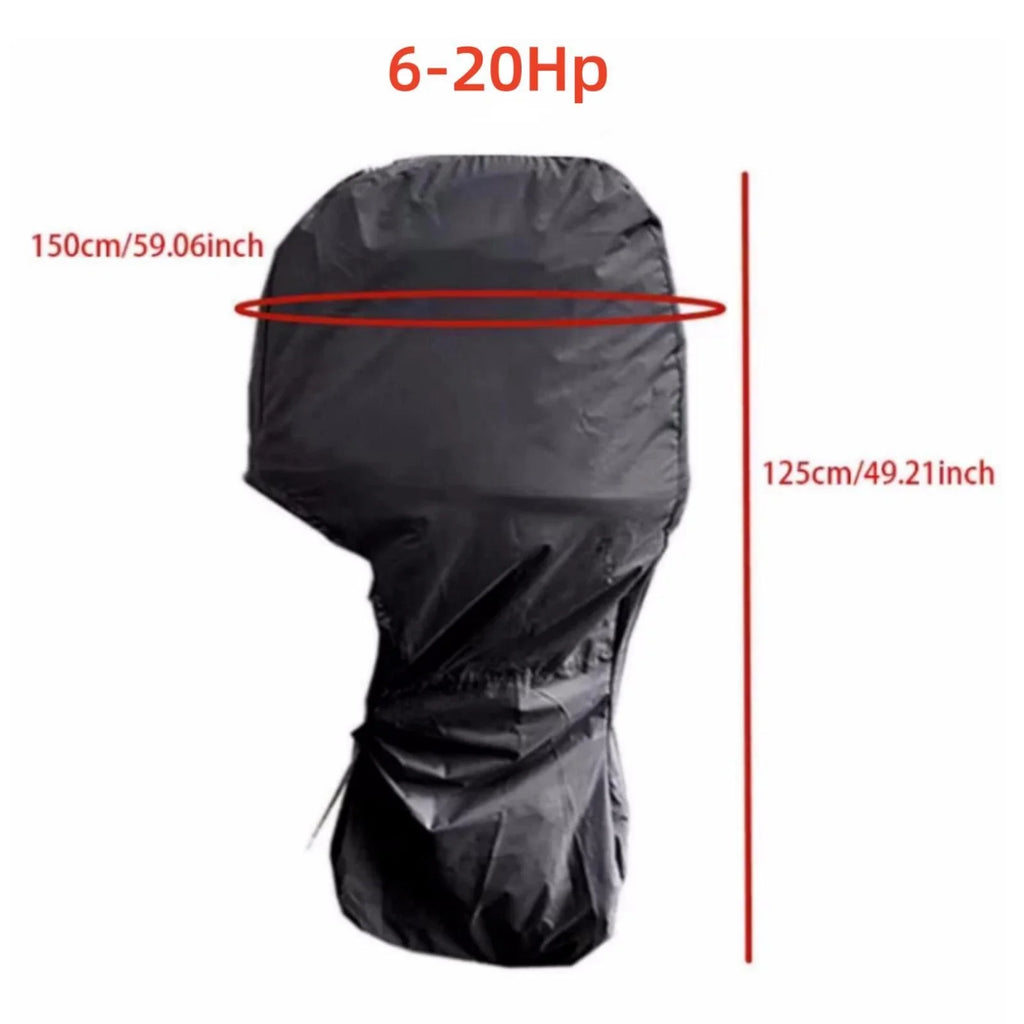 Outboard Motor Engine Storage Cover for Boat 6-20 hp (Heavy Duty)