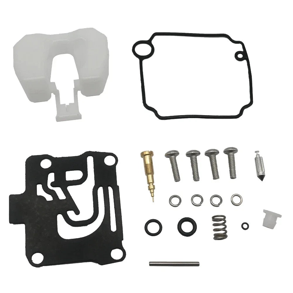 Set of 4 Carburetor Kits for Yamaha 50 HP (4-Stroke) (62Y-W0093-11-00, 62Y-W0093-10-00)