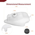 Reservoir for Kawasaki Ninja 650R (2006–2008) 43078-0025 11012-1084