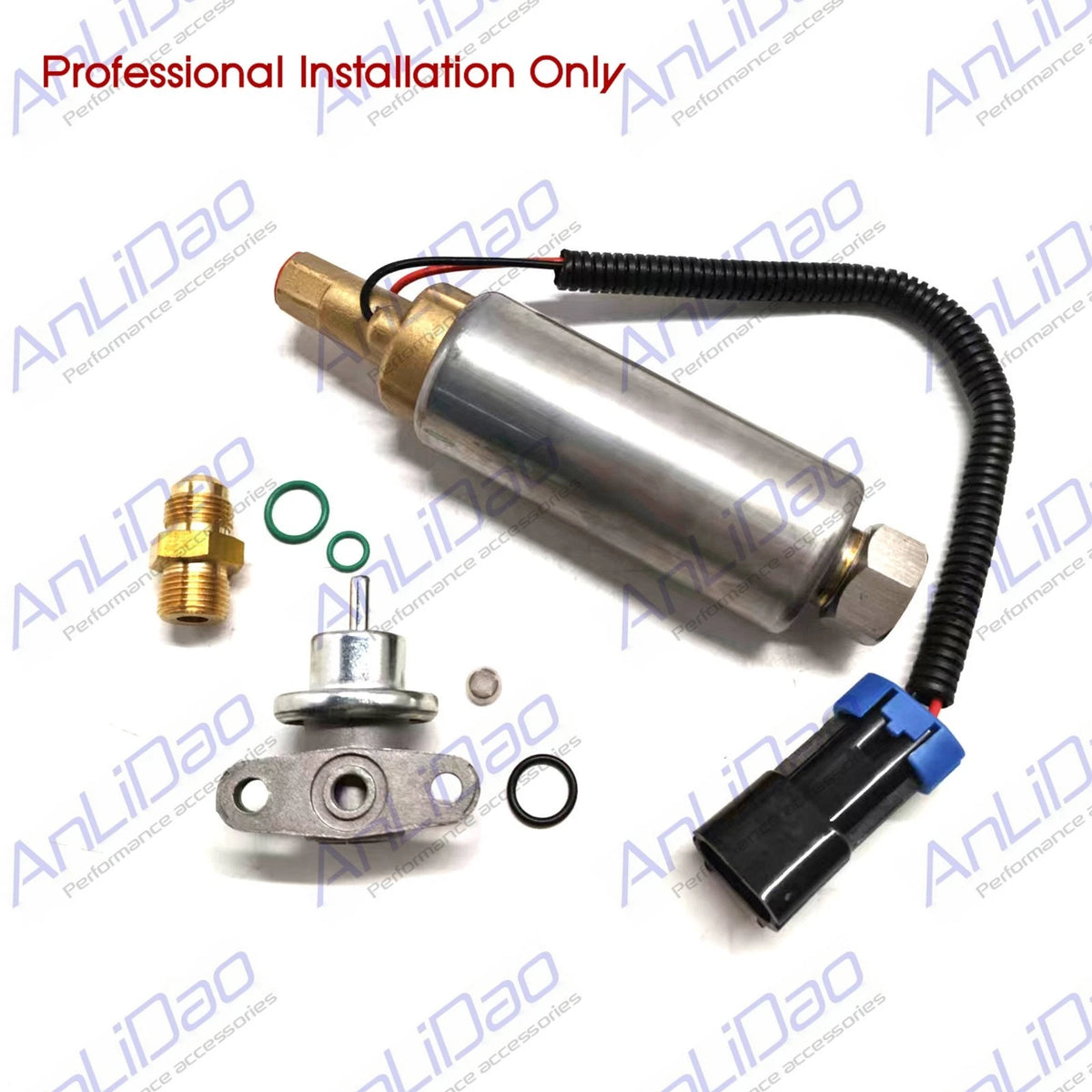 Mercury Mercruiser 454 7.4L/502 8.2L V8 QFS Fuel Pump + Regulator 861156A1