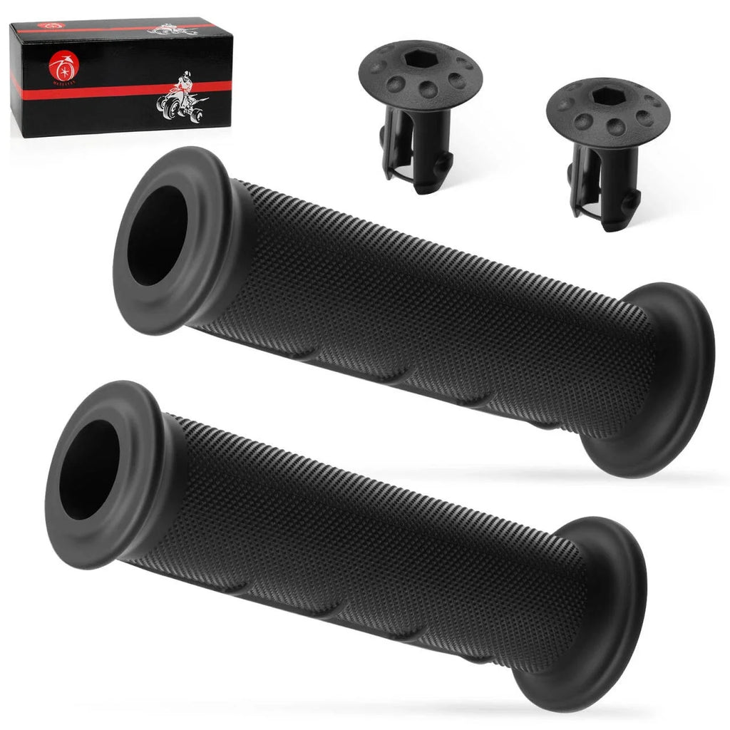 2 Handlebar Grips & End Guards for Honda Rubicon 500 520 TRX500 TRX520 (2015–2021)