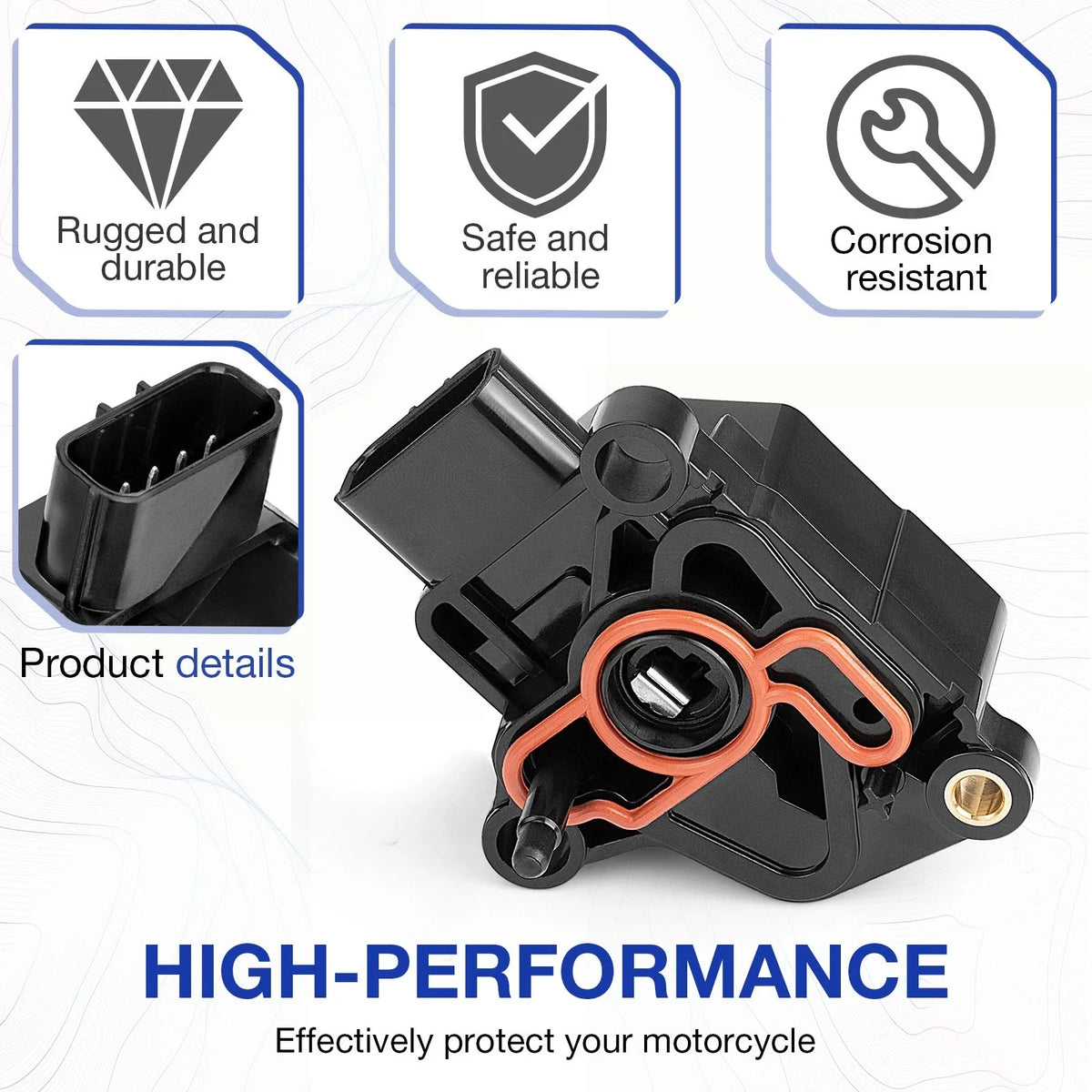 Throttle Position Sensor for Honda Rincon 680 TRX680FA (2015–2023) 16060-HP6-A01