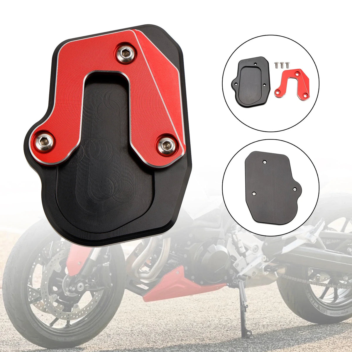 Kickstand Enlarger Pad for BMW F900R F900 R (2020)