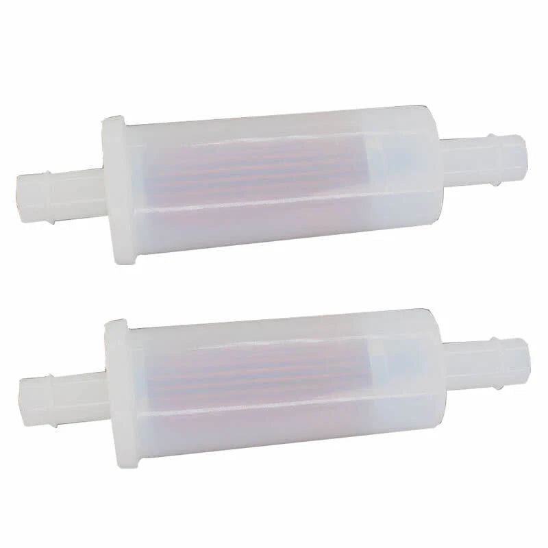 2X 5/16" Inline Gas Fuel Filter for Johnson Evinrude OMC 0398327 398327 18-7830