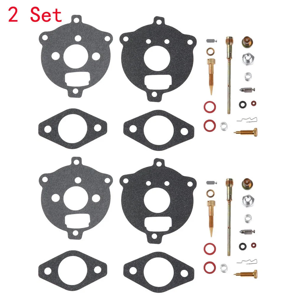 Set of 2 Carburetor Carb Kit for B & Stratton (394693, 291763, 295938)